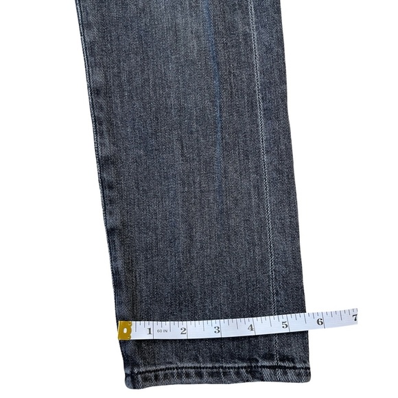 Citizens of Humanity Elsa Mid Rise Slim Crop Jeans Faded Black Wash - Size 24 - Picture 11 of 16